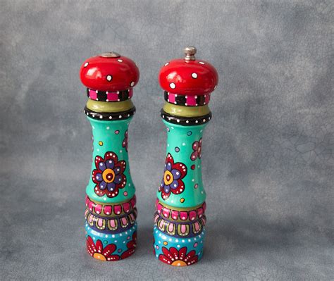 whimsical salt and pepper shakers